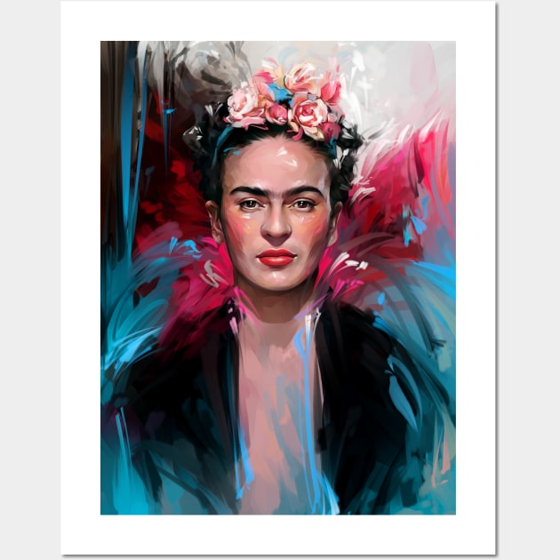 Frida Kahlo Wall Art by dmitryb1